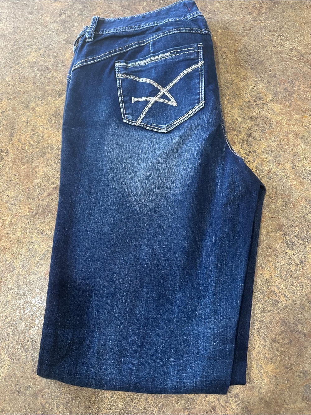 Amethyst Jeans Women's Skinny Dark Blue Denim